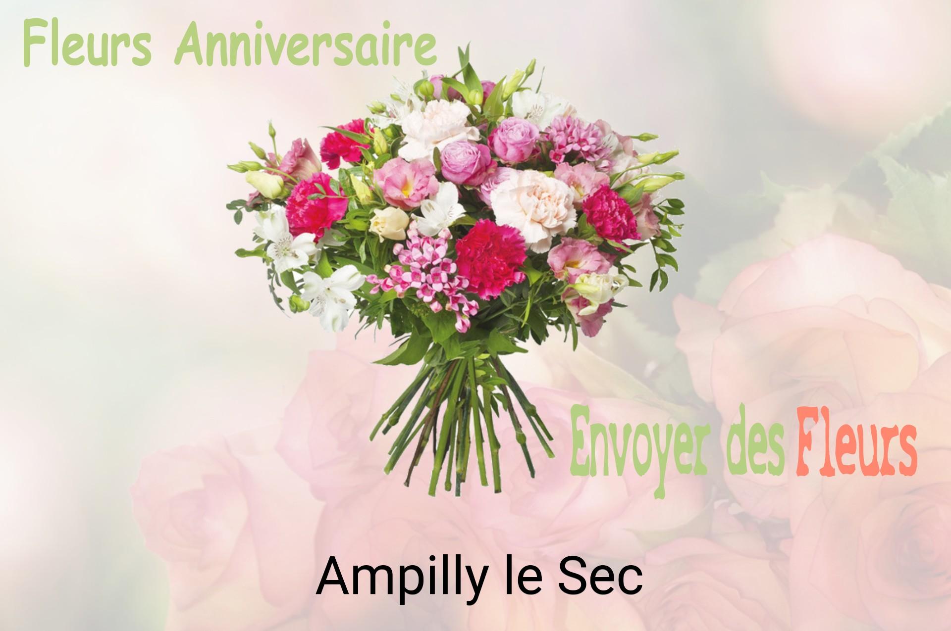 Bouquet de fleurs d’anniversaire livré à Ampilly-le-Sec